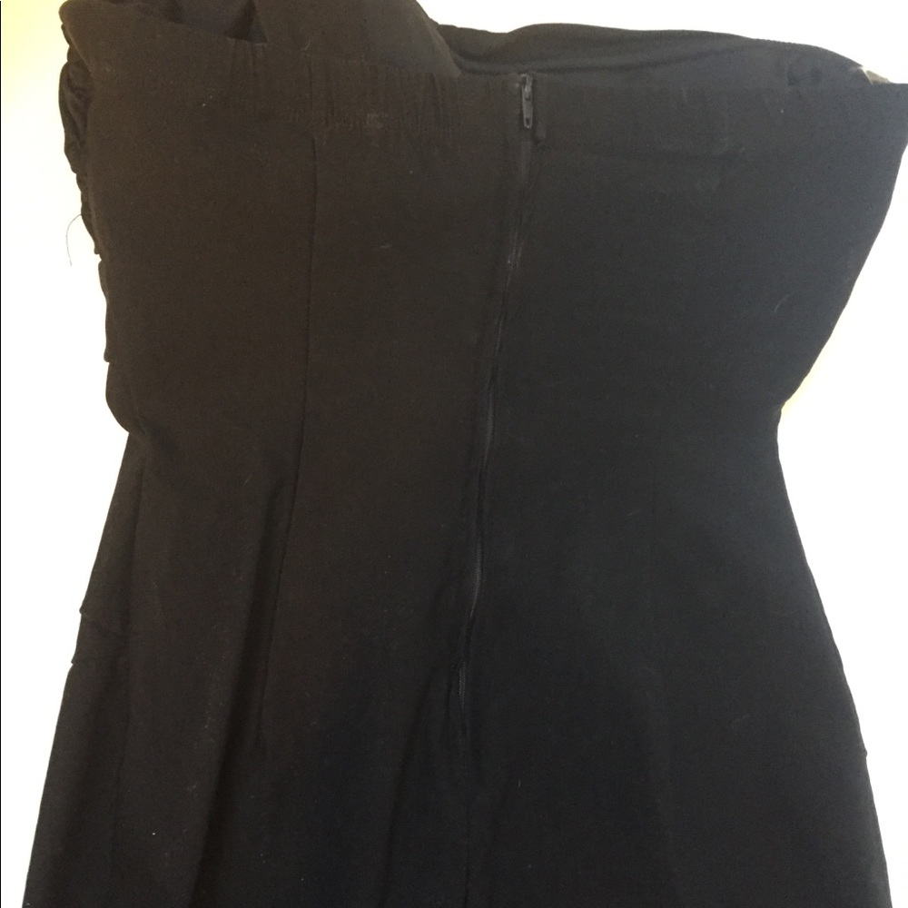 Ruby Rox One Shoulder Black Dress - Picture 6 of 7